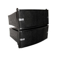 2-WAY ACTIVE MASTER LINE ARRAY MODULE & 2-WAY SLAVE LINE ARRAY MODULE. BLACK.